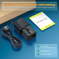 BIUBOTY 65W/45W Laptop Töltő Acer Swift 3/5, Spin 1/3/5, Chromebook Készülékekhez - 19V 3.42A, 3.0x1.1mm Csatlakozó, Univerzális Adapter 7