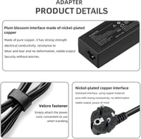 BIUBOTY 65W/45W Laptop Töltő HP Elitebook, Pavilion, Envy, Probook Sorozathoz - 19.5V Univerzális Notebook Adapter 4.5x3mm Csatlakozóval 3
