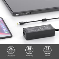 BIUBOTY 65W/45W Laptop Töltő Lenovo ThinkPad T440 T450 T460 T470 X230s X240 X250 Yoga Kompatibilis 7