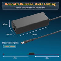 BIUBOTY 65W HP Laptop Töltő Pavilion DV6 DV7 ProBook EliteBook 18.5V 3.5A 2