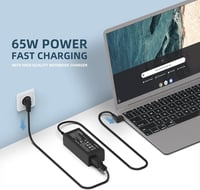 BIUBOTY 65W Lenovo IdeaPad 320 330 520 Yoga laptop töltő 4.0x1.7mm 3