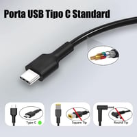 BIUBOTY 65W USB C Laptop Töltő Lenovo ThinkPad X1 Carbon, Yoga, T480, T490 Sorozathoz - Univerzális Notebook Adapter PD Gyorstöltéssel 2