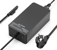 BIUBOTY Surface 44W töltőkábel Microsoft Pro/Laptop/Go/Book kompatibilis USB porttal 1