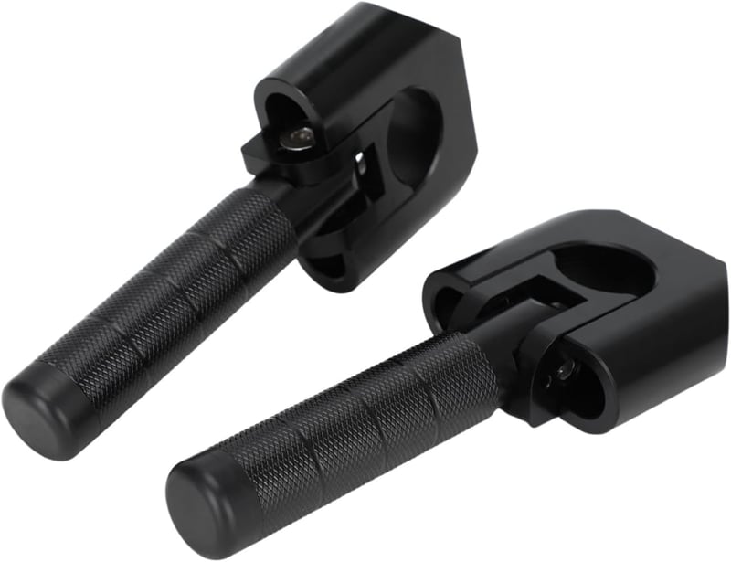 BIUGERCN Motorkerékpár Hátsó Lábpedál 22-32mm Crash Bar Összecsukható CNC Univerzális