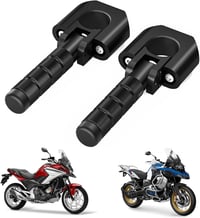 BIUGERCN Motorkerékpár Hátsó Lábpedál 22-32mm Crash Bar Összecsukható CNC Univerzális 1