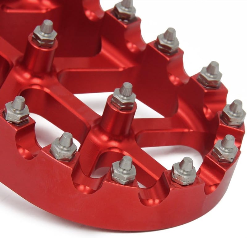 BIUGERCN Motoros Fékkar Kuplung Szett Alumínium CR125 CR250 CRF250 CRF450 Piros