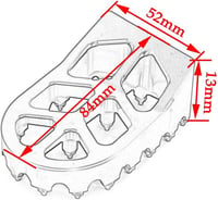 BIUGERCN Motoros Fékkar Kuplung Szett Alumínium CR125 CR250 CRF250 CRF450 Piros 6