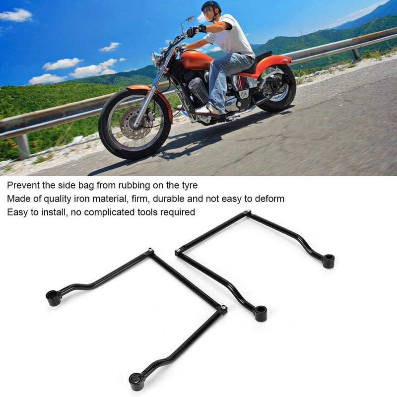Biuzi univerzális motorkerékpár nyereg táska tartó konzol