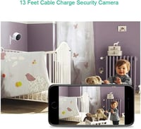 BJIDS Micro USB Töltőkábel 6m - Hosszabbító Kábel WyzeCam, Yi Cam, Nest Cam, Blink XT, Furbo Dog, Arlo Q, Netvue Kamerákhoz és Xbox One Kont 4