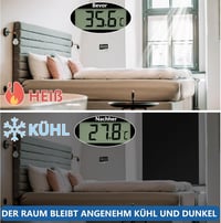 BKSAI Mágneses Ablaksötétítő 100x145cm Fényzáró Roletta Tetőablakhoz Fúrás Nélkül 5