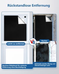 Magnetická zatemňovacia roleta BKSAI 130x145 cm – Slnečná clona na strešné okná bez vŕtania, odnímateľná zatemňovacia látka na vnútorné použitie 8
