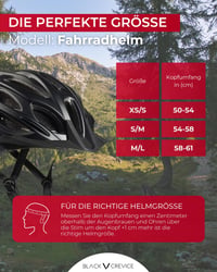Cykloshelma Black Crevice pre dospelých, MTB prilba pre mužov a ženy, nastaviteľná veľkosť, čierna, S/M (54-58 cm) 5