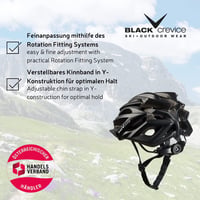 Cyklistická prilba Black Crevice pre dospelých, veľkosť S/M (54 – 58 cm), biela, MTB prilba pre mužov a ženy, nastaviteľná, odvetrávaná 5