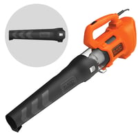 BLACK+DECKER BEBL184-QS Suflantă electrică axială pentru frunze - 1850W, viteză de suflare 190 km/h, volum de aer 765 m³/h, răzuitor integrat pentru frunze 3