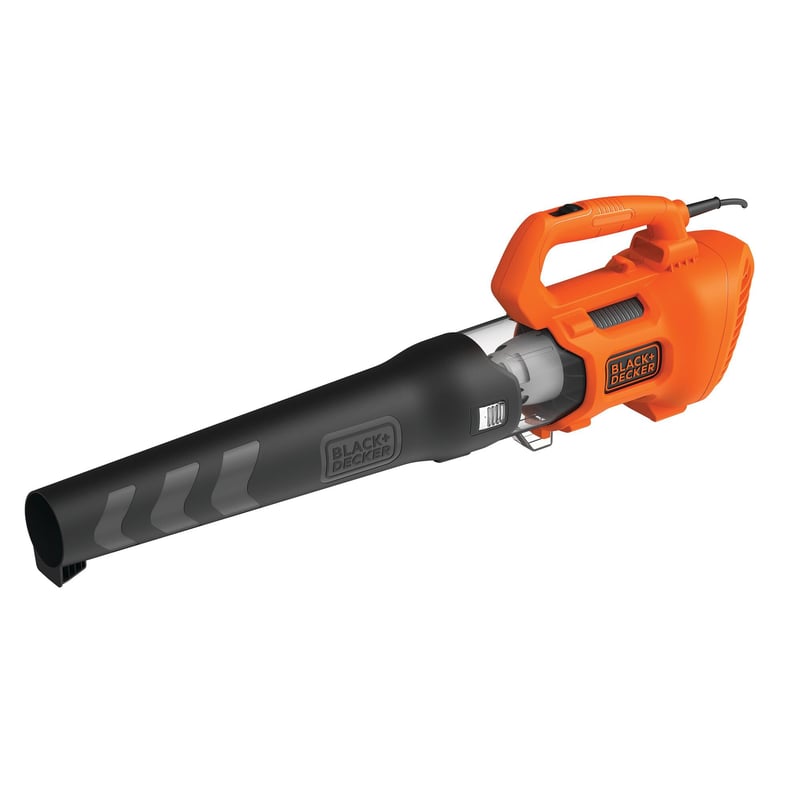 BLACK+DECKER BEBL184-QS Suflantă electrică axială pentru frunze - 1850W, viteză de suflare 190 km/h, volum de aer 765 m³/h, răzuitor integrat pentru frunze