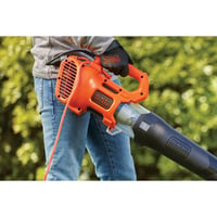 BLACK+DECKER BEBL184-QS Suflantă electrică axială pentru frunze - 1850W, viteză de suflare 190 km/h, volum de aer 765 m³/h, răzuitor integrat pentru frunze 9