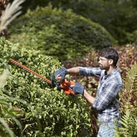 BLACK+DECKER BEHT201-GB električne škare za živicu, duljina oštrice 45 cm, 240 V, crne 4