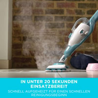 Parný mop BLACK+DECKER BHSM166DSM-QS 2 v 1 s čistiacou rukavicou SteaMitt a 11 kusmi príslušenstva 6