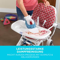 Parný mop BLACK+DECKER BHSM166DSM-QS 2 v 1 s čistiacou rukavicou SteaMitt a 11 kusmi príslušenstva 2