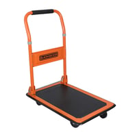 BLACK+DECKER BXWT-H303 Skladací plošinový vozík, nosnosť 80 kg, 60x40x80,5 cm, oceľový vozík s rukoväťou 1