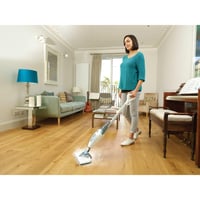 BLACK+DECKER FSM1616-QS Steam-Mop 2in1 Gőzseprű és Felmosó 1600W 350 ml tartály 5m kábel Autoselect technológia 2 felmosólappal 4