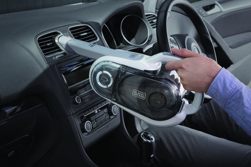 BLACK+DECKER HVFE2150L-QW fehér kézi porszívó fogantyúval