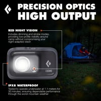 Lanternă frontală Black Diamond COSMO 350 – Lanternă frontală LED puternică cu lumină roșie pentru activități outdoor și sport 4