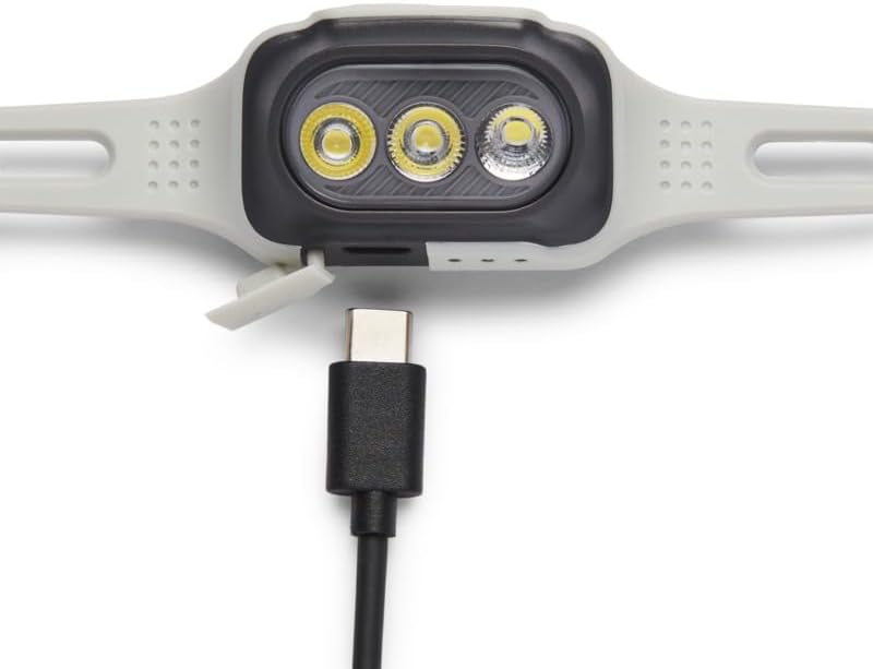 Black Diamond DEPLOY 325 fejlámpa - Könnyű USB-s LED lámpa futáshoz - One size, Alloy