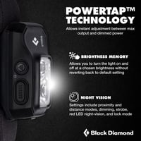 Čelovka Black Diamond Storm 450 – Čierna, výkonná čelovka pre turistov a horolezcov s nabíjacím akumulátorom 3