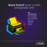 Toner compatibil BLACK POINT HP CF259A (59A) cu cip - Negru - Pentru imprimantele HP LaserJet Pro M404dn, M404dw, MFP M428dw, M428fdn, M428fdw, certificat TÜV 3