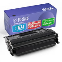 Toner compatibil BLACK POINT HP CF259A (59A) cu cip - Negru - Pentru imprimantele HP LaserJet Pro M404dn, M404dw, MFP M428dw, M428fdn, M428fdw, certificat TÜV 1