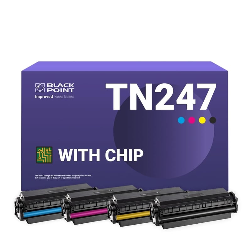 Kompatibilný toner Black Point TN-247BK TN-243BK pre zariadenia Brother DCP-L3510CDW, DCP-L3550CDW, MFC-L3730CDN, MFC-L3770CDW, HL-L3210CW, HL-L3230CDW, HL-L3270CDW, čierny