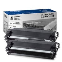 BLACK POINT prémiový toner 2 ks TN2420 TN2410 TN-2420 čierny, kompatibilný s Brother HL-L2350DW HL-L2375DW MFC-L2710DW MFC-L2750DW DCP-L2530DW L2310D L2370DN 1