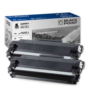 BLACK POINT Premium toner 2 kom. TN2420 TN2410 TN-2420 crni kompatibilan za Brother HL-L2350DW HL-L2375DW MFC-L2710DW MFC-L2750DW DCP-L2530DW L2310D L2370DN