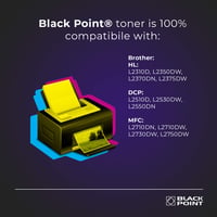BLACK POINT prémiový toner 2 ks TN2420 TN2410 TN-2420 čierny, kompatibilný s Brother HL-L2350DW HL-L2375DW MFC-L2710DW MFC-L2750DW DCP-L2530DW L2310D L2370DN 2