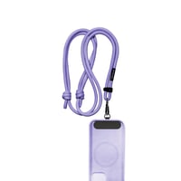 Șnur universal pentru telefon Black Rock cu carabină, curea reglabilă, violet 2