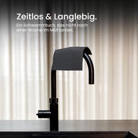 Black Sweden Home Fekete Mosogatókendő Szett 10db Pamut Cellulóz Konyhai Törlőkendő 3