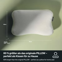 Ergonomický vankúš z pamäťovej peny BLACKROLL Recovery Pillow Plus, nastaviteľná výška (6-13 cm), 60x40 cm, vhodný pre spánok na boku, chrbte aj bruchu. 3