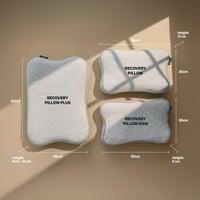 Ergonomický vankúš z pamäťovej peny BLACKROLL Recovery Pillow Plus, nastaviteľná výška (6-13 cm), 60x40 cm, vhodný pre spánok na boku, chrbte aj bruchu. 6