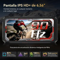 Odolný smartfón Blackview BV6200 Plus, 11000 mAh, 24 GB + 128 GB/2 TB, Android 15, vodotesnosť IP69K, 6,56" 90 Hz displej, 98 dB reproduktor, 16 MP fotoaparát, Dual 4G, NFC 7