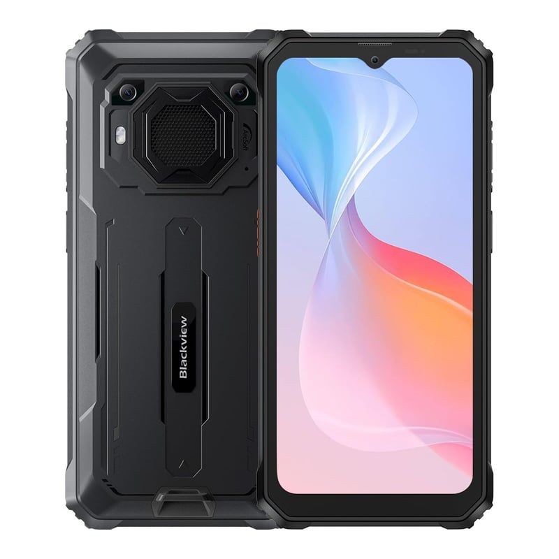 Smartphone robust Blackview BV6200 Pro 13000mAh, 18GB RAM + 128GB, Android 14 - negru
