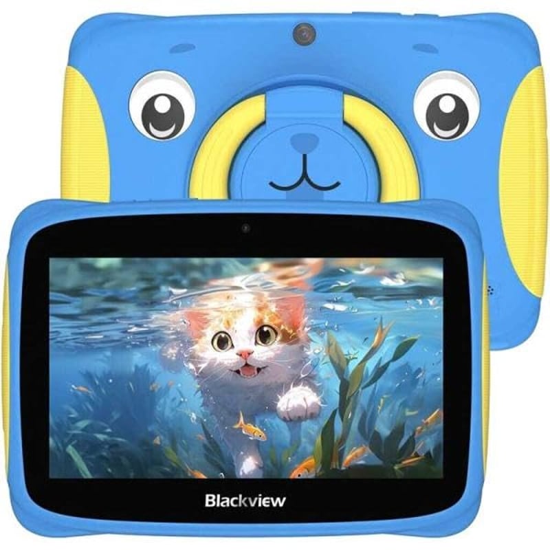 Detský tablet Blackview Tab 3 Kids WiFi, 7-palcový, 2 GB RAM, 32 GB úložisko, bez nabíjačky, modrý