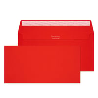 Obálka Blake Creative Colour DL+ 114x229 mm 120 g/m² samolepiaca – červená – 25 ks 1