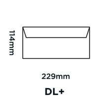 Samolepiace obálky Blake Creative Colour DL+ 114x229 mm 120 g/m² - limetkovo zelená - 25 ks 2