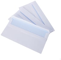 Samolepiace obálky Blake Everyday DL (110 x 220 mm), biele, 500 ks – 100 g/m² kancelárske a obchodné obálky (7772) 4
