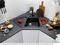 Granitový drez BLANCO DELTA II Silgranit – farba soft biela, vstavaný kuchynský drez 2