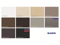 Chiuvetă de bucătărie din granit BLANCO FAVUM 45 S, 86x43,5 cm, SILGRANIT, Antracit, montare deasupra blatului, o cuvă, pentru mască de 45 cm 3