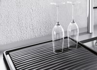 Odkvapkávač na drez BLANCO Wellentropf – čierny/sivý plast, 432 x 382 mm 4