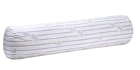 Blanrêve Antan prirodni pernati jastuk za vrat, polutvrda udobnost, 90 cm, bijela/plava, jednostavan za održavanje, proizvedeno u Francuskoj 1