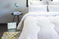 Hrejivý paplón Blanrêve Cocooning – ochrana proti roztočom – na jednolôžko – 140x200 cm – biely – vyrobené vo Francúzsku 2